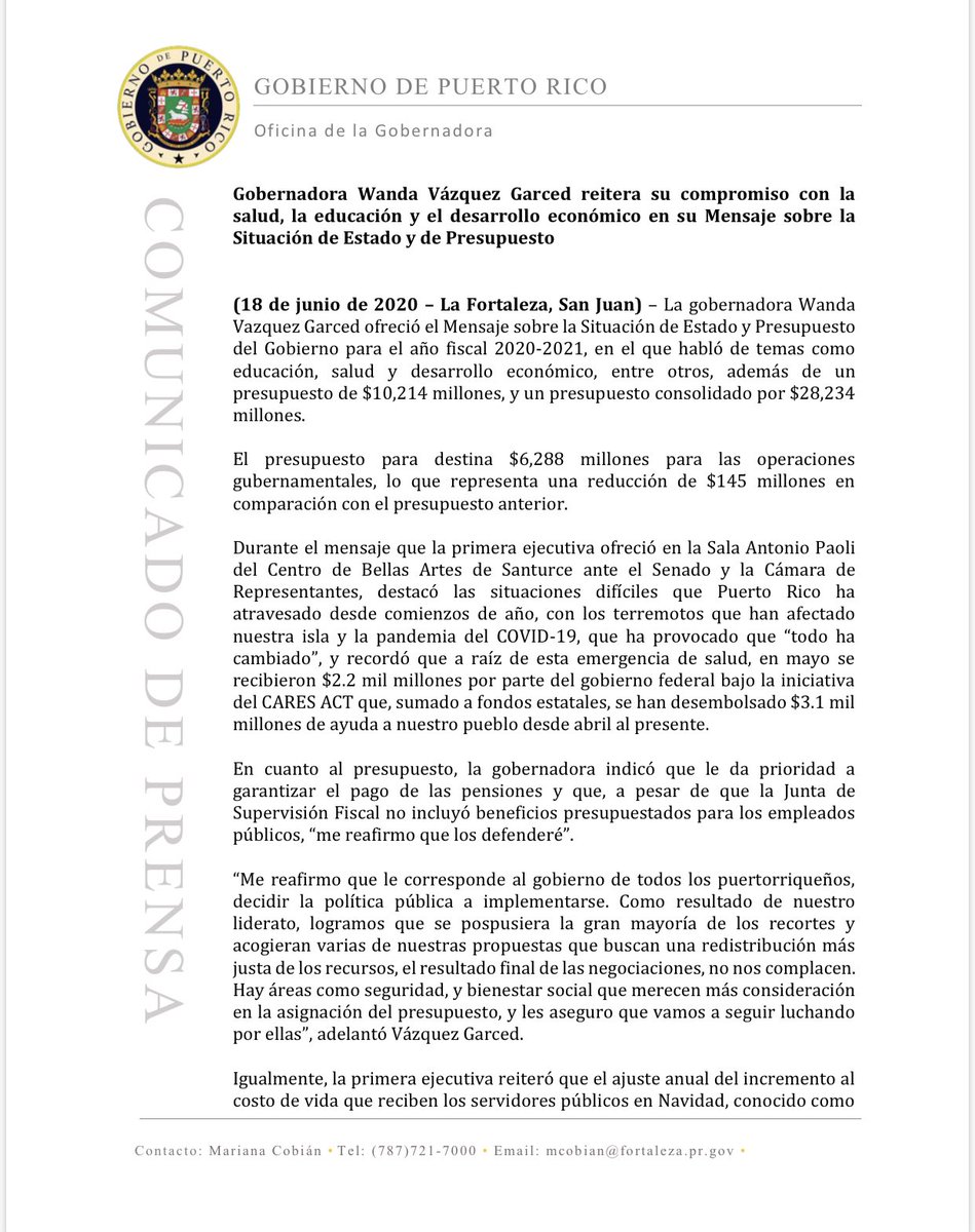 La Fortaleza tweet media