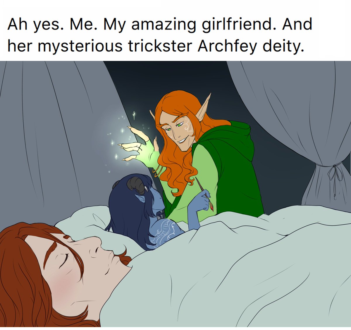 linzer_art's tweet photo. the Traveler never bothered him anyway
#widojest #criticalroleart #criticalrolefanart https://t.co/oKPsPiAOLu