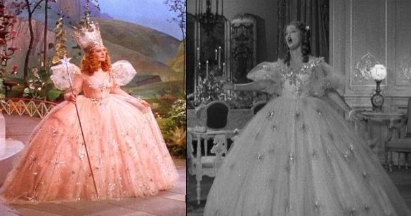 backlotsfilm's tweet photo. If you recognize that dress, you’re not seeing things—it’s the same dress Glinda wore in THE WIZARD OF OZ. #TCMParty #SanFrancisco https://t.co/uNxzsRQDZQ