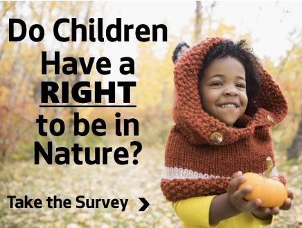 Do you think children have a right to be outside in nature? What does that look like to you? Complete our brief survey (<5min) exploring a Seattle Children’s Outdoor Bill of Rights. Survey closes June 30. #ChildrenInNature #NatureIsEssential #COBOR forms.office.com/Pages/Response…