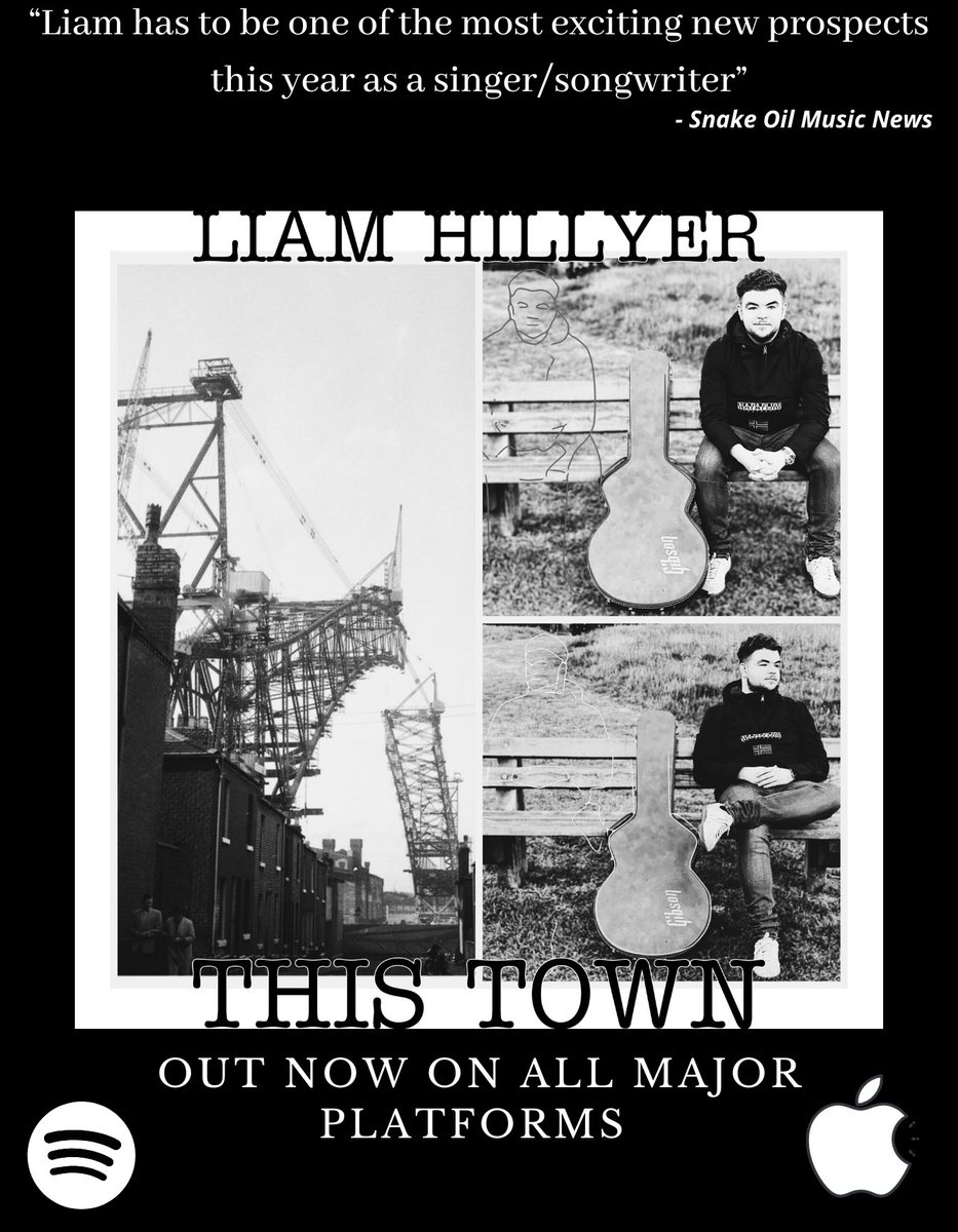 liamhillyermus1's tweet photo. THIS TOWN IS AVAILABLE NOW ON ALL PLATFORMS.

https://t.co/bLyMlUoGqD

ADD IT TO ALL YOUR PLAYLISTS

WRITTEN ABOUT TRYING TO BE SOMEONE IN A TOWN WHERE NO ONE EXPECTS YOU TO BE.

SEND ME PHOTOS/VIDEOS OF YOU LISTENING TO IT TO FEATURE ON MY PAGE.

#THISTOWN #WIDNES #SPOTIFY #LIAM https://t.co/SgBluRo8ZR