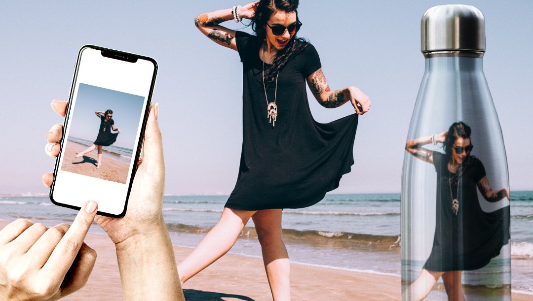 pexnow's tweet image. Carry your adventures wherever you go! With Pex, you can now design your own custom water bottles - by text message! Text 213-277-4468 and follow the prompts!  (*continental US only) soo.nr/q4x7 #photoprints #waterbottle