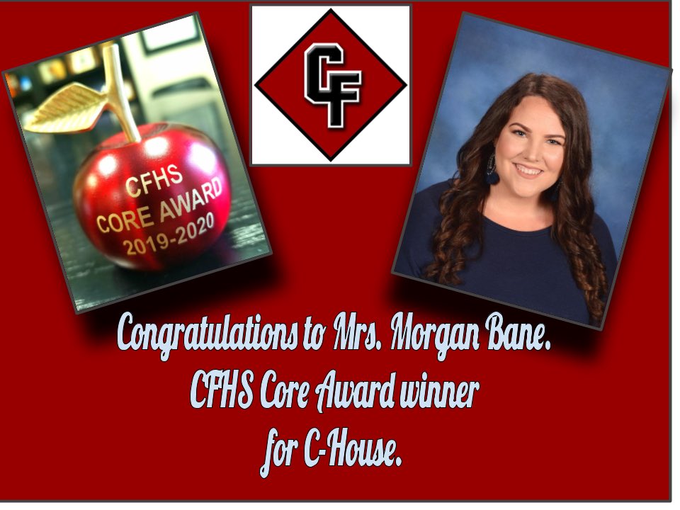 CFHPrincipal's tweet photo. The administration is proud to announce the 2019-2020 Carolina Forest Core Award recipients.  #cfpantherlife https://t.co/lQi433MxN8