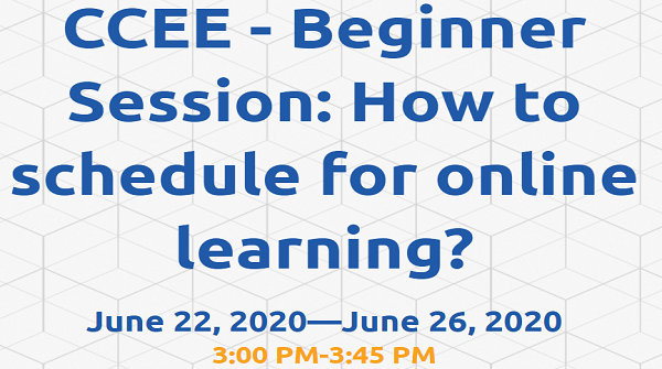 CCEECA's tweet photo. Don't miss @cogswell_ben free session for educators to learn how to schedule for online learning. Click here to register: https://t.co/NNUhP0kmsa #edtechchat #kindrockets #DistanceLearning #wearecue #WeAreCTA https://t.co/RzNPtHmdSS