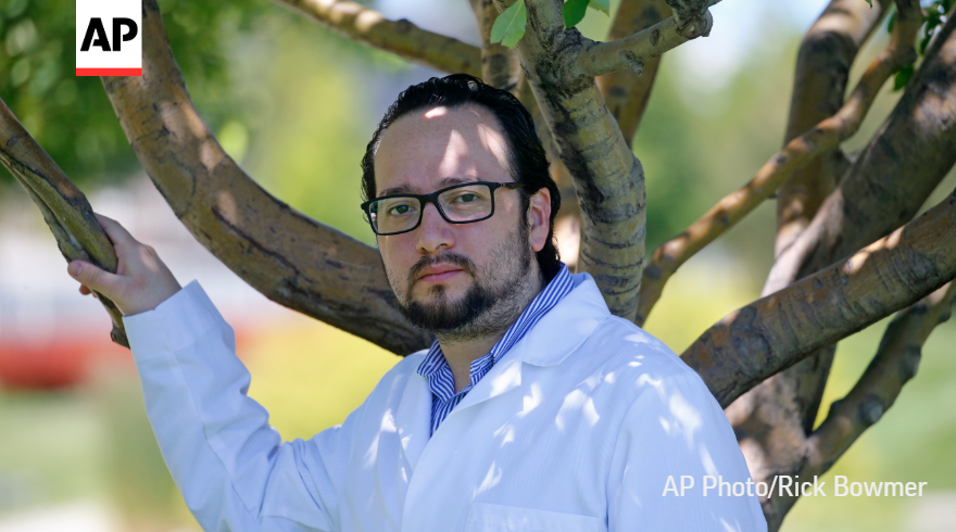 “It showed that we are essential to keep contributing to the country.”Edison Suasnavas, 33, a molecular oncology specialist in Salt Lake City.