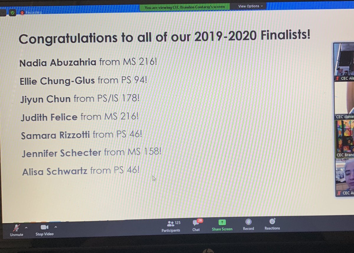 Congrats to all the teacher finalist of the Big Apple Award. Thank you for all you do for our kids and our district.  @PS46Q  @PS94DavidPorter  @MS158Q  @PSIS178  @ReginaldLandeau