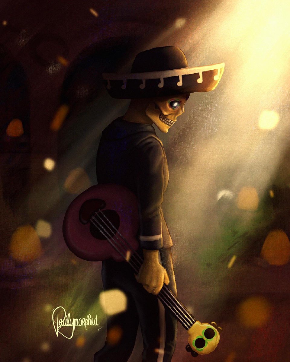 Paulymorphed On Twitter My Fanart Of Poco From Brawlstars Who Should Be Next Brawlstars Brawlart Brawlstarsart Brawlstarfanart Poco Loco Guitar Supercell Digitalart Art Artwork Fanart Dark Creepy Diadelosmuertos Https T Co - brawl stars fan art poco