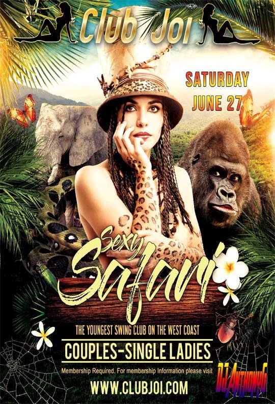 Clubjoi's tweet photo. Sexy Safari at Club Joi
Wear Animal Print and be Hunted!
#ClubJoi, #SwingClubs, #Swingers, #SwingLifestyle, #CouplesParty, #SexyParty, #SwingersClub, #TheLifestyle, #ClubLife, #SwingersParty, #ClubLifestyle, #LASwingers, #HotWife, #Cali https://t.co/JD0CKgxLgb
