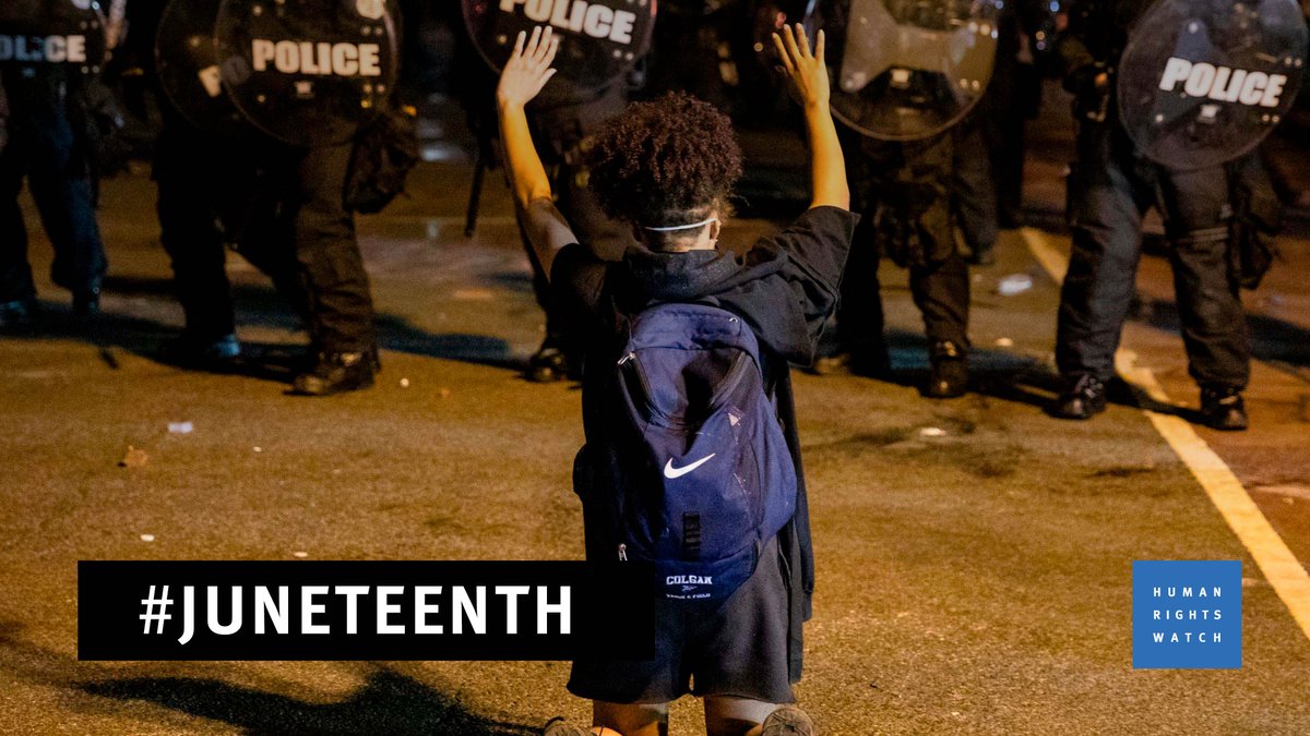 Take Action: Tell Congress to Pass Reparations Bill

#ReparationsNow hrw.org/ReparationsNow
#Juneteenth #HR40