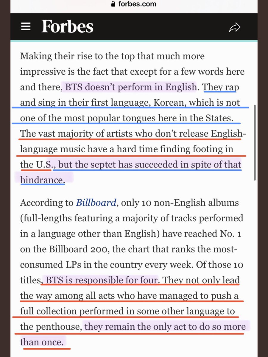 6. Notice that BTS’s numbers above are better in almost every category except radio. The following graphics below must be understood within this context. BTS sings primarily in Korean, gets almost zero promotion on radio in the US, & still manage to compete with American artists.