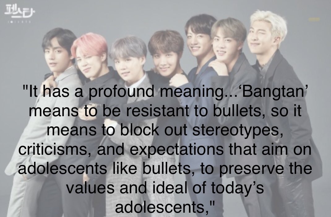 15. This is false in regards to BTS. Anyone who knows basic BTS knowledge, knows that their name itself is a critique of society and the band never shy away from political messages in their songs.