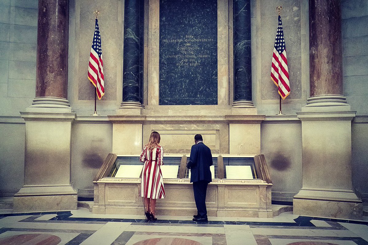 The documents I saw this morning started the greatest ongoing experiment in human history. They outlined a path to freedom for all men, and today I’m a free man, a doctor, and a proud public servant for the greatest country in the world. :  @FLOTUS  #JUNETEENTH2020  