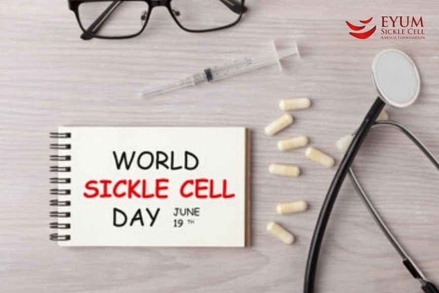 EscaFoundation's tweet photo. We join the whole world to celebrate and encourage every Sickle Cell Warrior. 

You Rock!

Happy World Sickle Cell Day!

#June19
#Worldsicklecellday
#Warriorsrock
#Sicklecellcrusade
#Sicklecellspeaks
#Staysafe
#Knowyourgenotype
#ESCAFoundation
#ESCAFcares https://t.co/A3oDIHzize