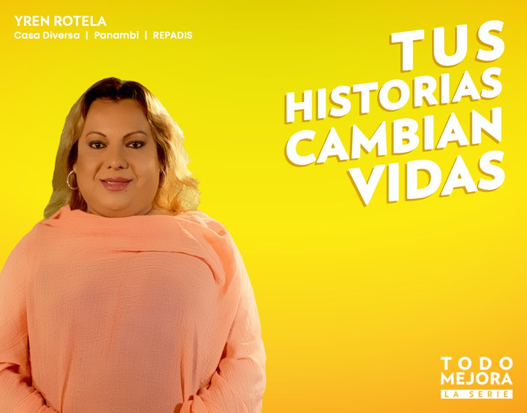 🌈 <a href="/yrenrotela/">Yren Rotela</a> nos comparte su historia! 🤗

Yren es una de las activistas por los derechos de las personas trans más influyentes del país y Latam, cofundadora de la <a href="/Asopanambipy/">Asopanambipy</a> y <a href="/DiversaCasa/">Casa Diversa</a> ha inspirado a muches a dar la cara y exigir justicia, igualdad y oportunidades. 🍿