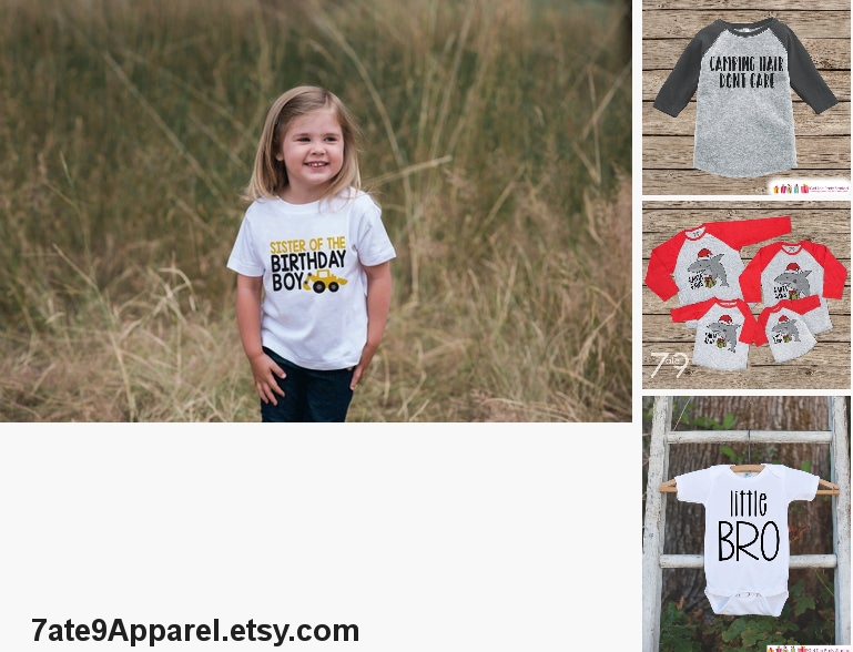 7 ate 9 Apparel Boys Birthday Boy Construction T-Shirt