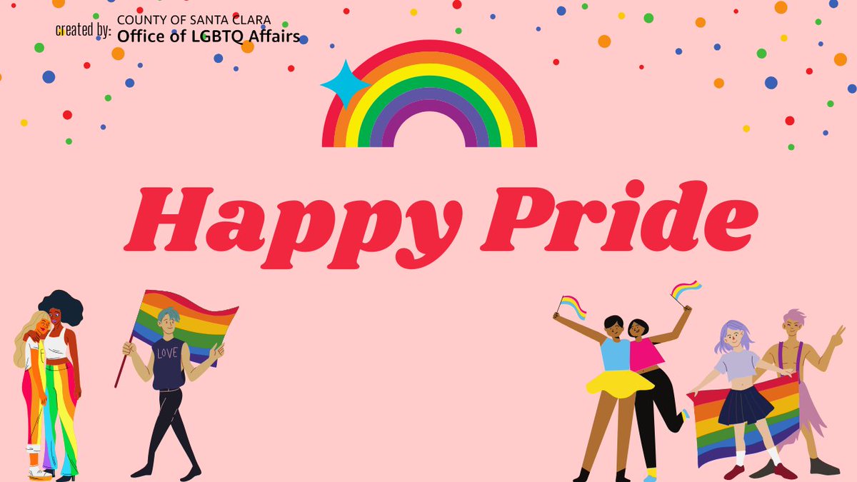 LGBTQSCCgov's tweet photo. #TeamOLGBTQ has been spending a ton of time in virtual world and we know you are too... so we created some #Pride themed backgrounds that are now available for use! Find them at https://t.co/CFRwO0MbLX. https://t.co/GKw7JG8t8m