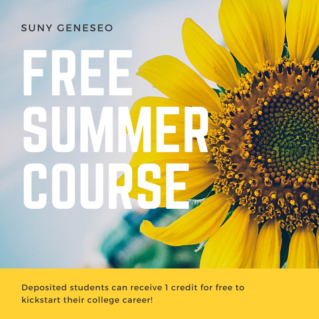 Geneseo Admissions (@geneseoua) on Twitter photo 