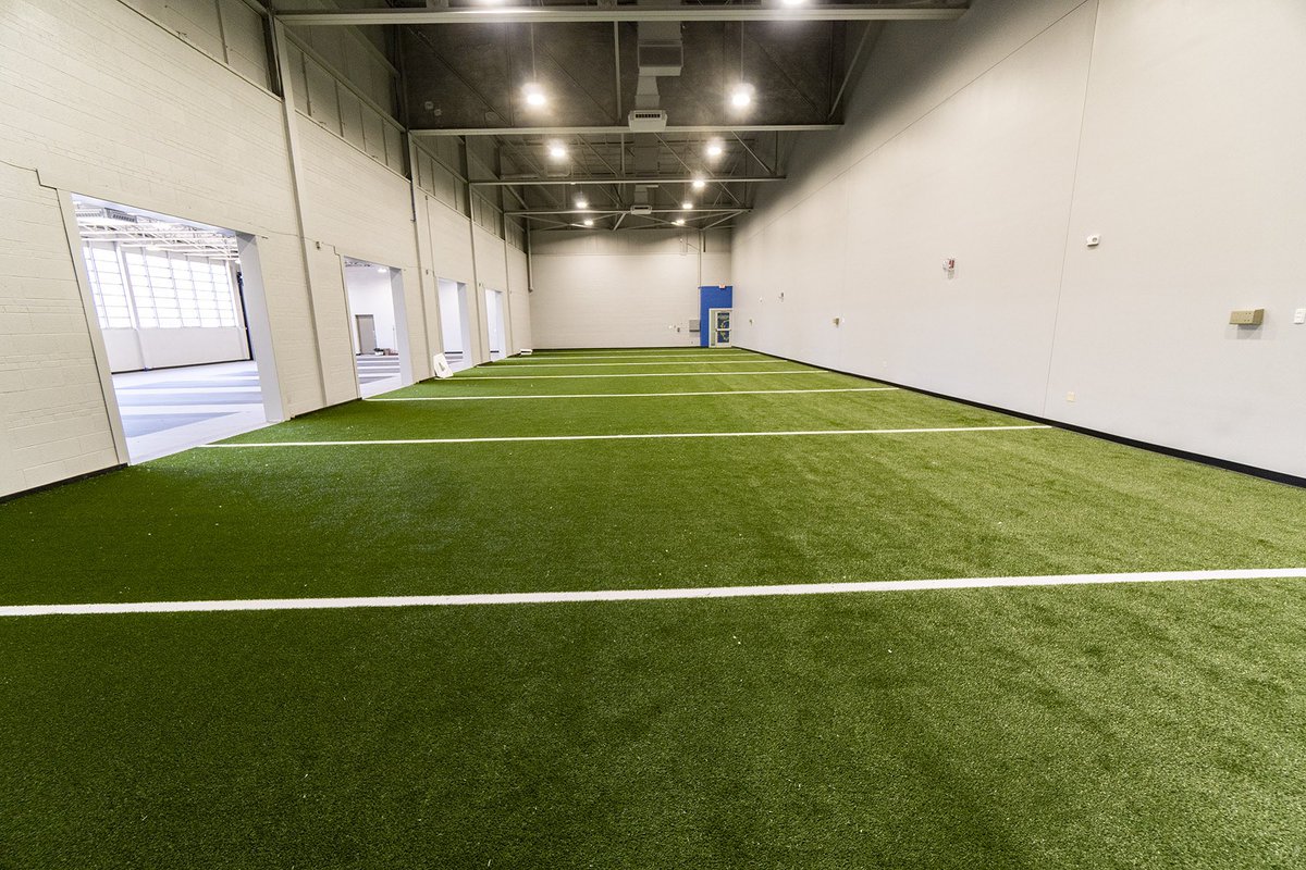 GoSoutheastern's tweet photo. Turf ✅ 
Flooring ✅ 
Equipment and branding up next. 

#GoStorm⚡️ https://t.co/Fdm5KK3oZX