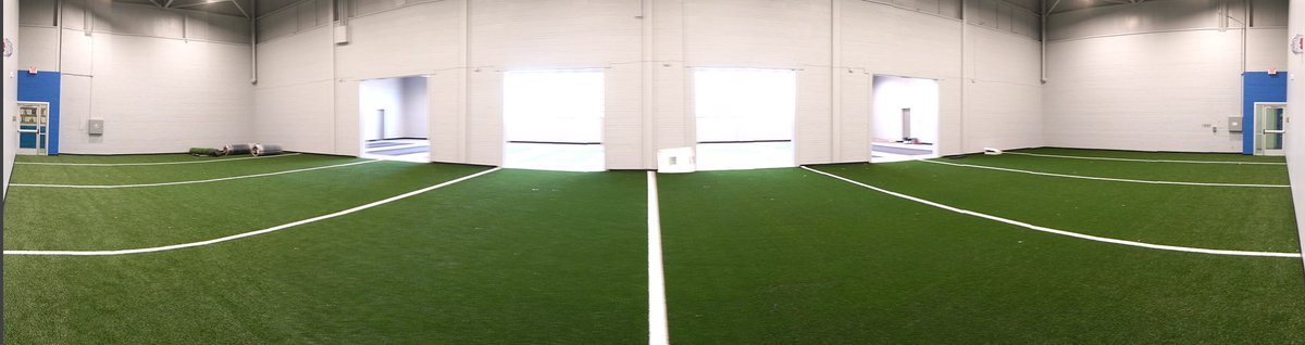 GoSoutheastern's tweet photo. Turf ✅ 
Flooring ✅ 
Equipment and branding up next. 

#GoStorm⚡️ https://t.co/Fdm5KK3oZX