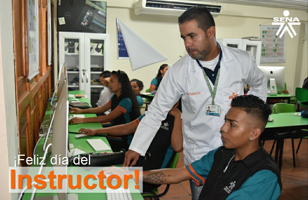 GuainiaSena's tweet photo. #YoAmoAlSENA || Nos apasiona #Enseñar, #Formar y #Aprender. #FelizDía #InstructorSENA👨🏻‍💻👇 https://t.co/1Nl3r5BM37