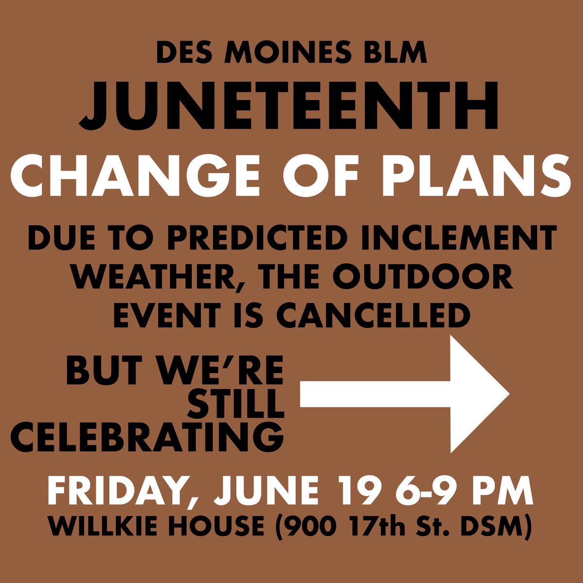 DSM Black Liberation Movement tweet media