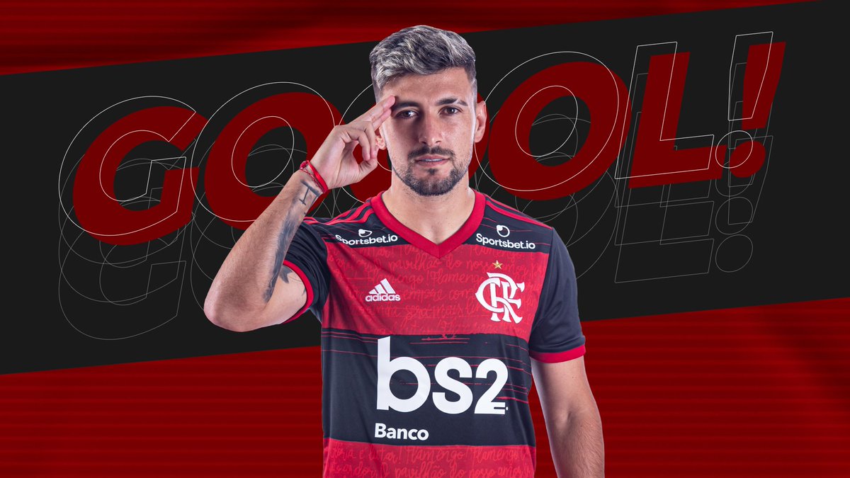 GOOOOOOLLL! Arrascaeta abre o placar para o Flamengo no Maracanã. Confira o gol