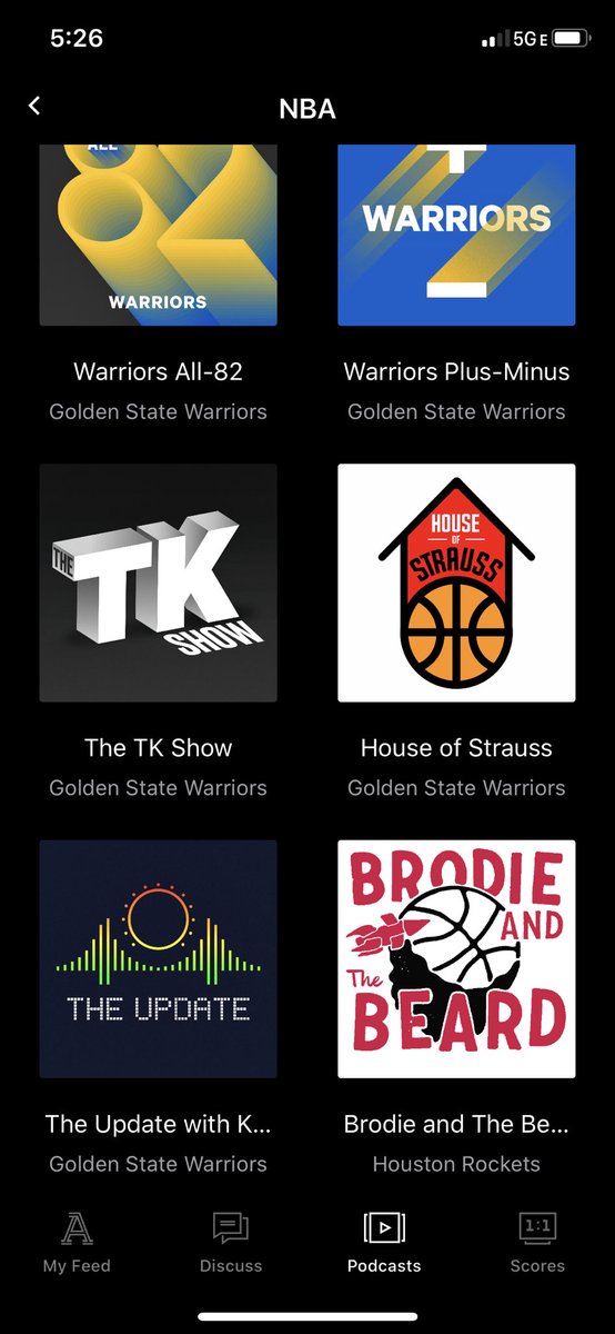 DaronJP's tweet photo. @TheAthletic why is there no longer a Blazers podcast, but there are still five GS Warriors podcasts? https://t.co/M5EXCYAHiE