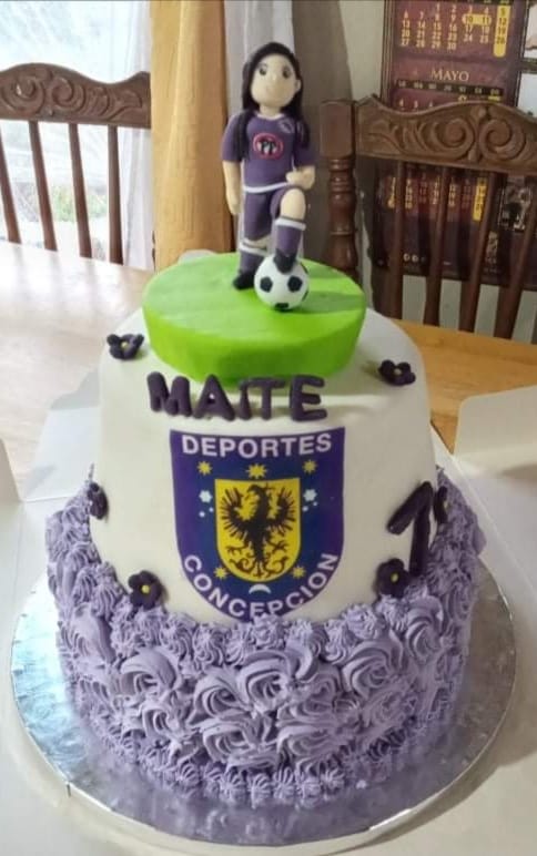 18Diiegoandres's tweet photo. COMO NO IVA A TENER UNA TORTA ASÍ... 💜💜💜 @CSDConcepcion #PUROCONCE https://t.co/uLVQsWZtbF