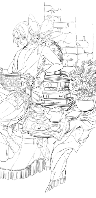 commission wip #ff14 