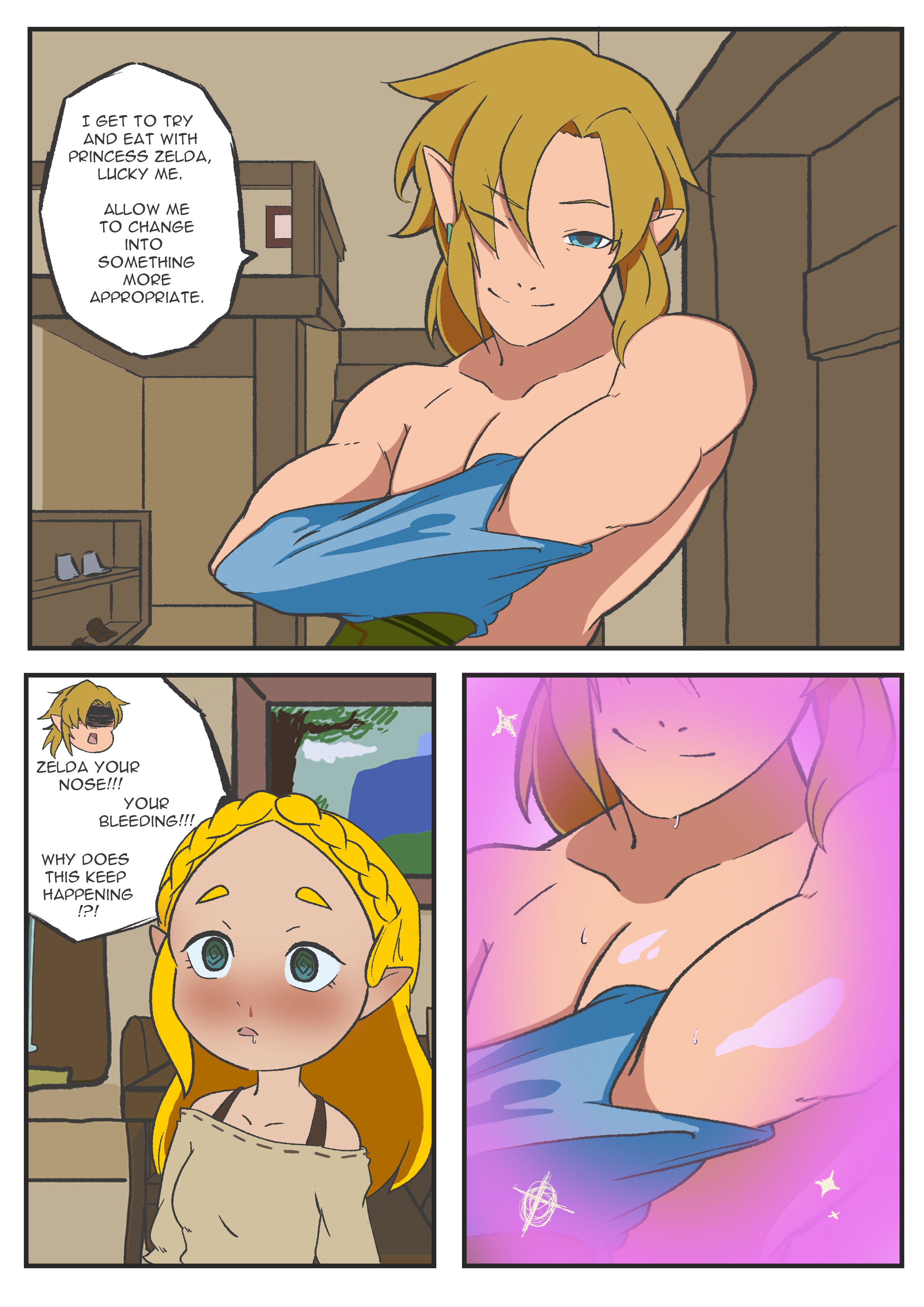 Zelda Comic: Heart of a Champion - 3 #Zelda #Link #breathOfTheWild #Comic  #botw #Yiga