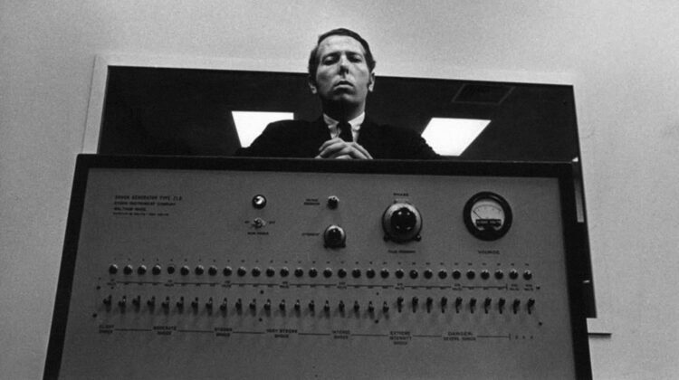 theCinematheque's tweet photo. Frames of Mind presents a free virtual screening of OBEDIENCE, American social psychologist Stanley Milgram's document of his own landmark 1961 experiment "Obedience to Authority." Streaming online now! https://t.co/vOVGreDEpd #yvrfilm #free #framesofmind #mentalhealth https://t.co/1R7nasLzTP