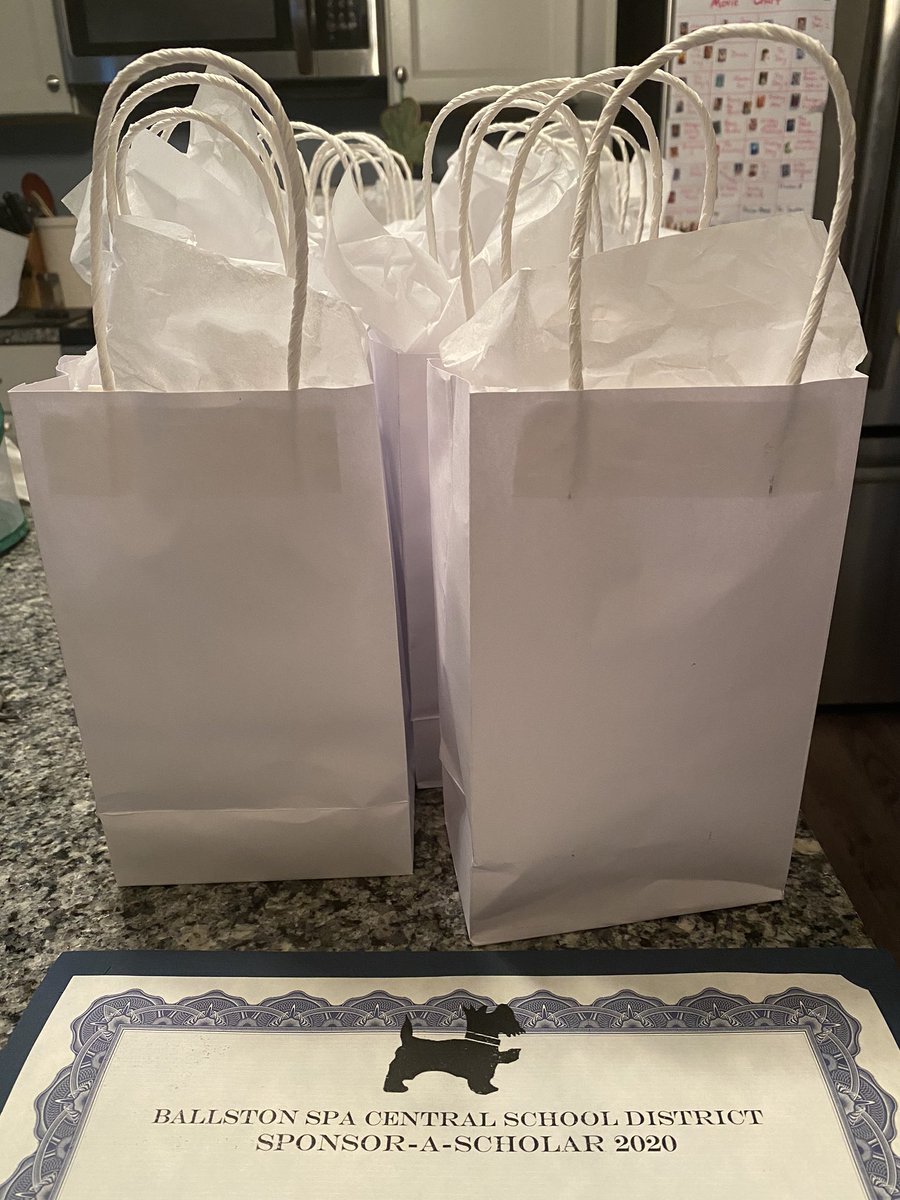 Ready to make some senior deliveries tomorrow! #Classof2020 #BSpaBeProud #SponsorAScholar