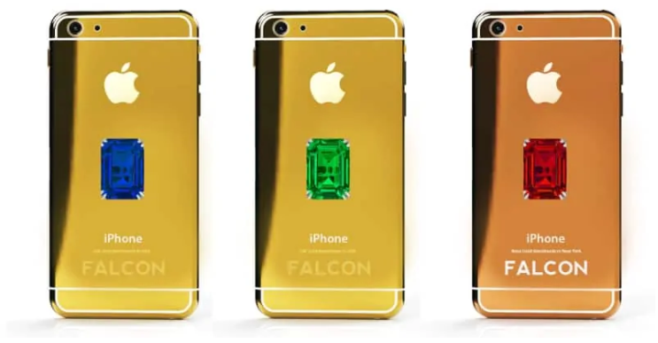 1. The worlds most expensive phone is the Falcon Supernova iPhone 6 Pink Diamond Edition, costing an unbelievable $48.5 millionThe Falcon Supernova is a customised iPhone 6, introduced in 2004 that’s covered in twenty-four-carat gold and decorated with one massive pink diamond,