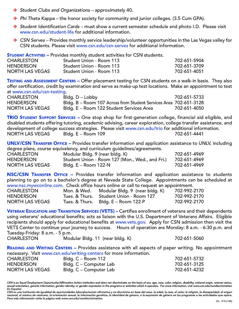 CTECCatCSN's tweet photo. It is time for another round of #TheThursdayTreatment! 

Today, we wanted to share the "Resources for Student Success" from our friends in the academic advising department. This list is essential for all #CSN students. #CoyotePride https://t.co/bSDUZMCd62
