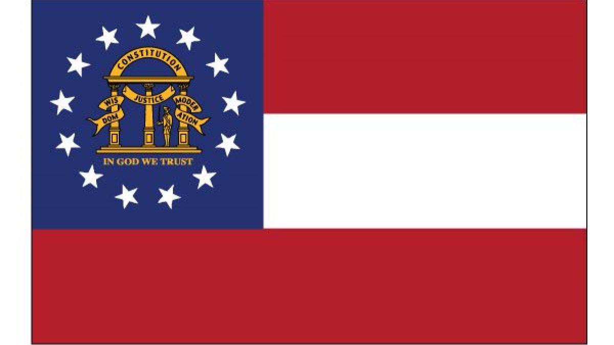 You know who else should change their flag? The state of Georgia. Their flag is a virtual carbon copy of the first national flag of the Confederacy. See below.Flag 1 - Georgia State FlagFlag 2 - First National Flag of the ConfederacyFact check me.  https://en.m.wikipedia.org/wiki/Flags_of_the_Confederate_States_of_America