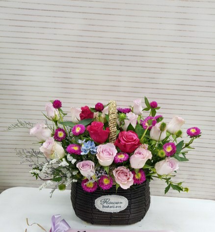 생일 꽃바구니