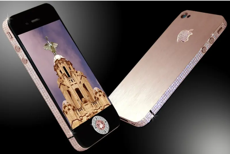 3. Stuart Hughes iPhone 4 Diamond Rose Edition – $8 MillionComing in at number 3 is yet another iPhone design collaboration from Stuart Hughes. This iPhone 4 Diamond Rose Edition is the third most expensive phone in the world.