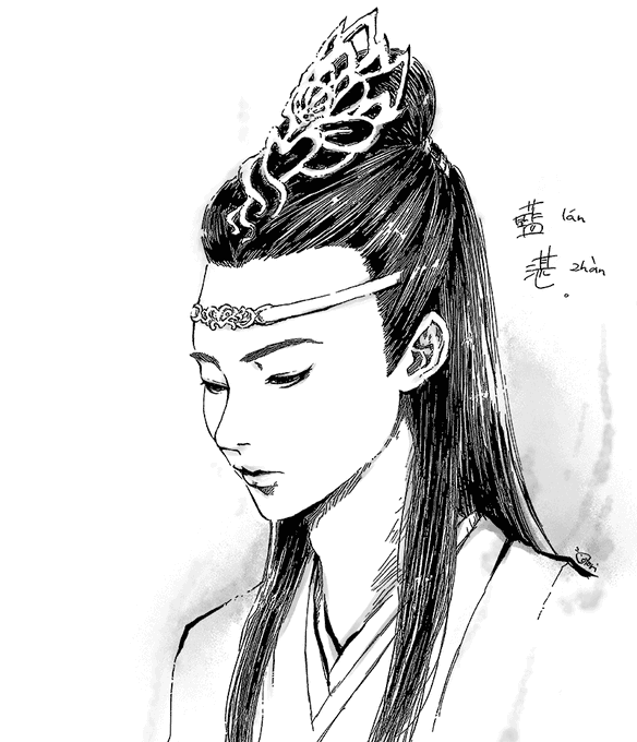 中国ドラマ『陳情令』を最後まで見た記念写経。キャラが良くて楽しかった。役者も良い。藍湛の伏し目が本当に美しい。。。そのまま微かにうなずくだけの意思表示。尊い 