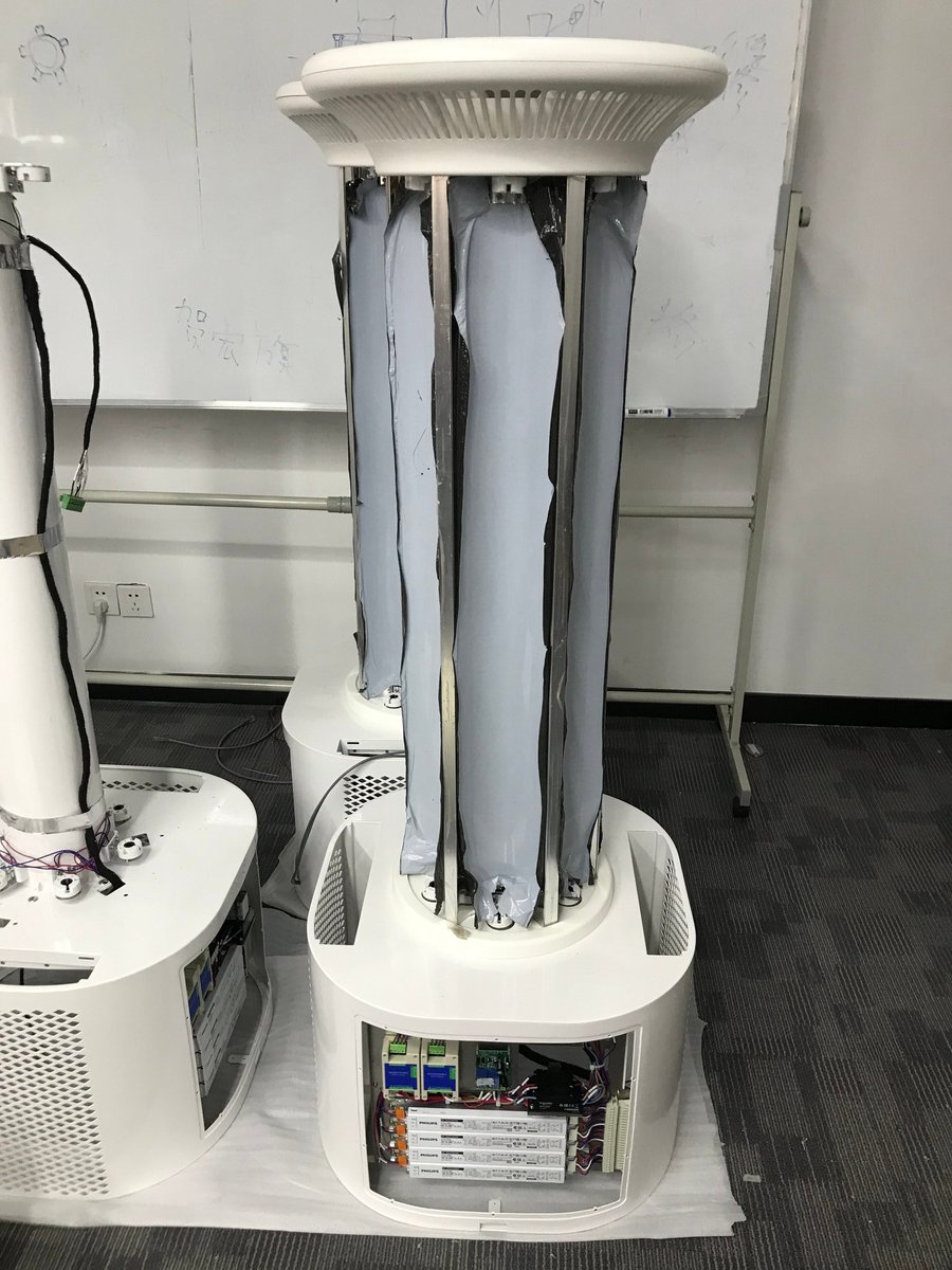 Eqs_Machinery's tweet image. #UVC #UVCDisinfectionRobot #DisinfectionRobot 
There are a huge Robots going to fight the viruses.