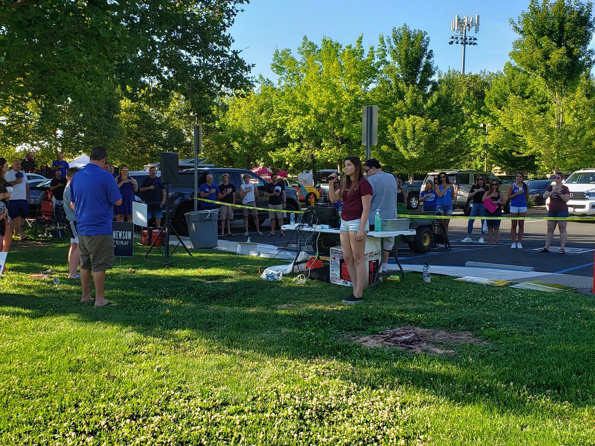 Nick Pecoraro (@premierprepsnmp) on Twitter photo Rocklin holding a "tailgate" rally in support of youth sports. The ultimate message to <a href="/GavinNewsom/">Gavin Newsom</a>: "Let the kids play" Rocklin holding a "tailgate" rally in support of youth sports. The ultimate message to <a href="/GavinNewsom/">Gavin Newsom</a>: "Let the kids play"