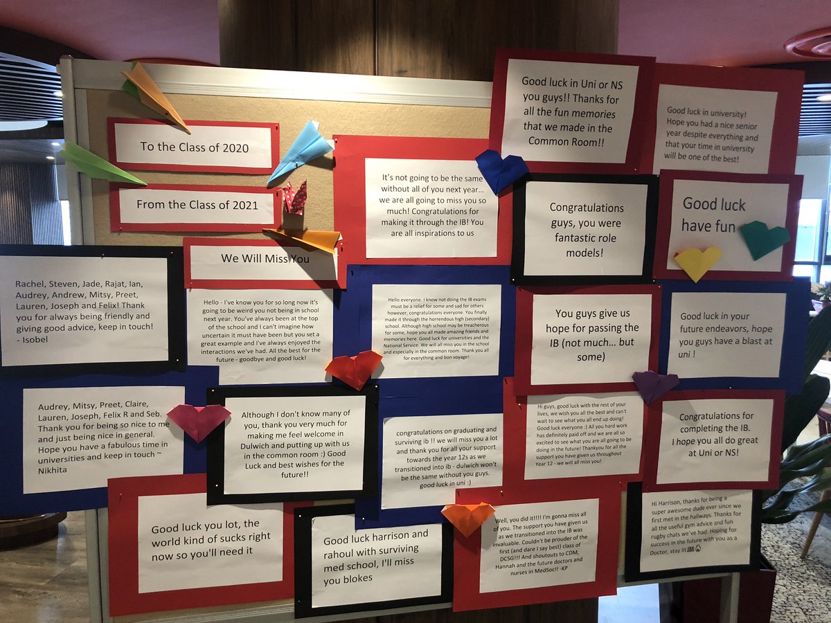 SeniorDulwichSG's tweet photo. Year 13, the Final Day! So good to have this special group back on campus for final day farewells. #DCSG #GraduateWorldwise https://t.co/tKljU10Nhp