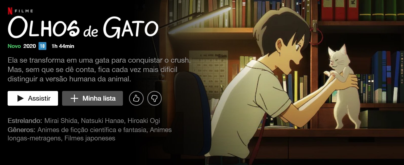 Olhos de Gato  Site oficial da Netflix