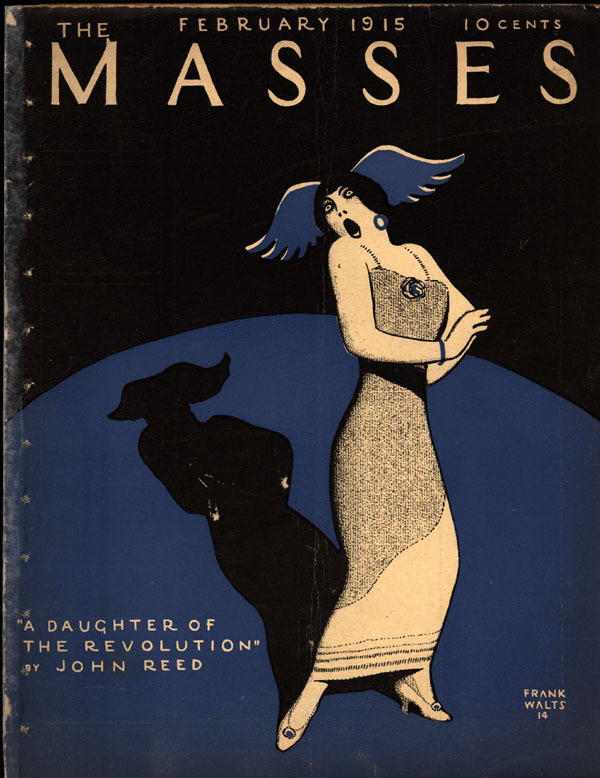 The Masses, February 1915, Cover Illustration: Frank Walts
