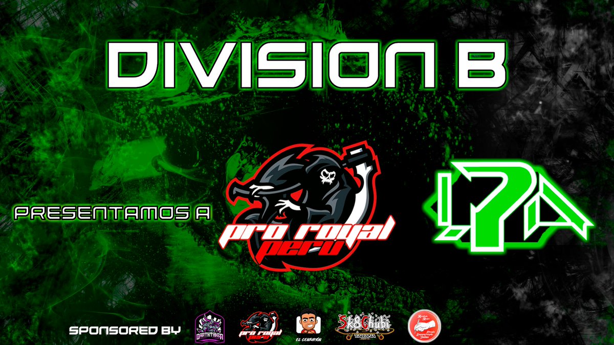 #LPA | #ClashRoyale

🔴DIVISION B

7. Presentamos a <a href="/peru_royal/">Pro Royal..PERU</a> 

Equipo con tiempo en el competitivo que esta en busca de lograr un campeonato nacional mostrando que ya dejaron de ser nuevos💪⚔️