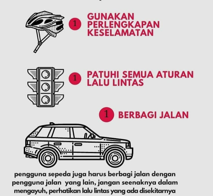 Beberapa hal yang harus kita perhatikan saat bersepeda di jalan raya.

#polantasjatim
#rtmcjatim
#ntmcpolri
#poldajatim
#BD91