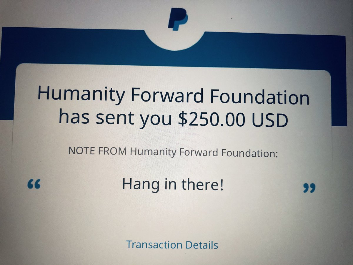 cutkre8r's tweet image. Thank you #HumanityForward and @AndrewYang this will definitely help me catch up from being out of work and denied unemployment. #YangGang how cool is it to have an honest politician that stands behind his word? #americaneedsyang #stillvotingyang