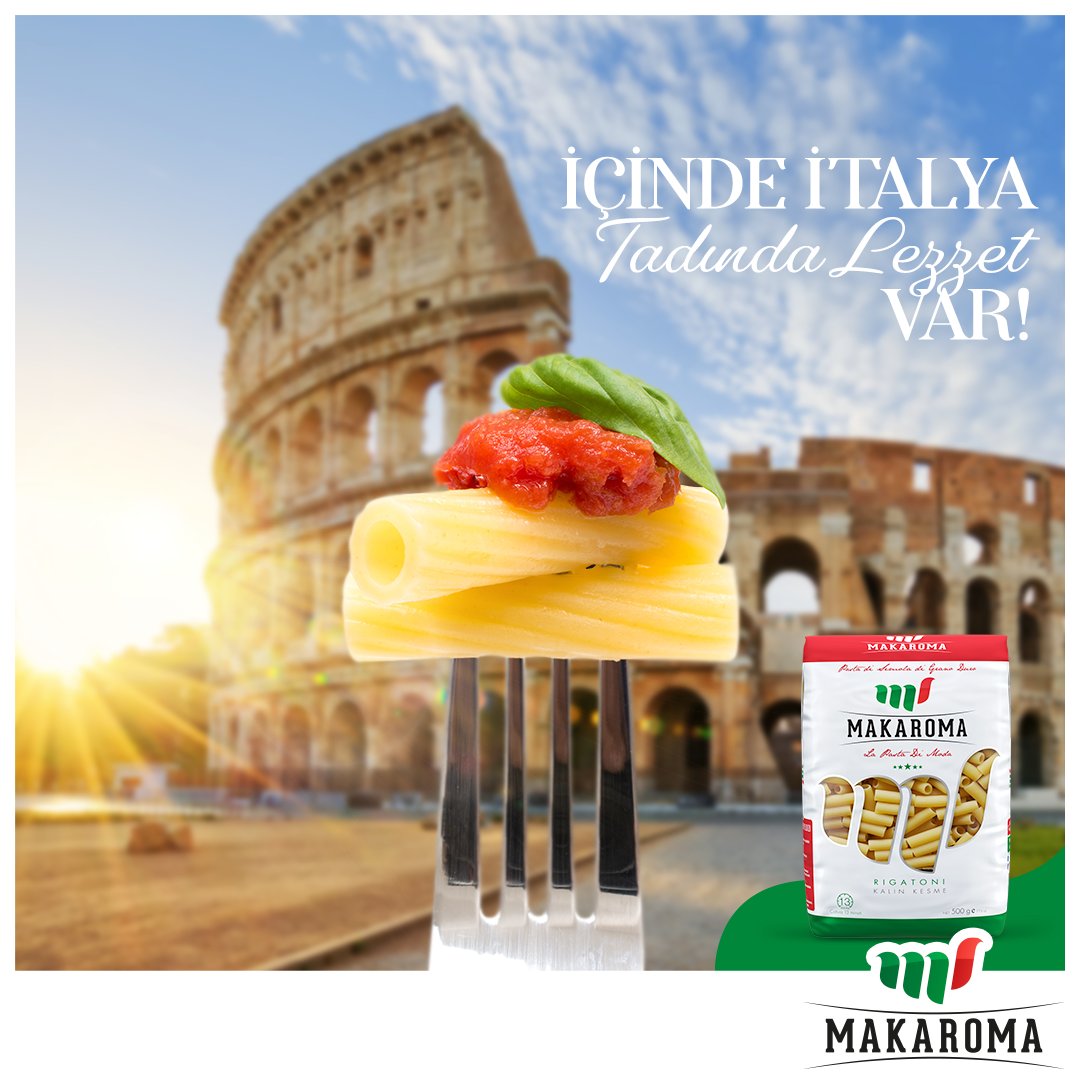 İçinde İtalya, tadında lezzet var! Yüksek kaliteli durum buğdaylarından özenle üretilen #Makaroma lezzetlerinden senin favorin hangisi? ☺ #MakaromaMakarna #YeniModaMakarna #İtalya #Makarna #Lezzet #Pasta #Sofra #Mutfak #MakarnaTarifi