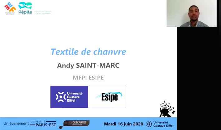 Esipe_uge's tweet photo. Pour en savoir plus sur Chanvrière aux Antilles, le projet d'Andy, notre apprenti ingénieur #ESIPE en Maintenance et Fiabilité des Processus Industriels #MFPI, finaliste de "Tous Connectés" : https://t.co/vwriluRfk5
#SaveTheDate Prix coup de 💙 du public : 19-25 juin https://t.co/MnNXIfsU2T