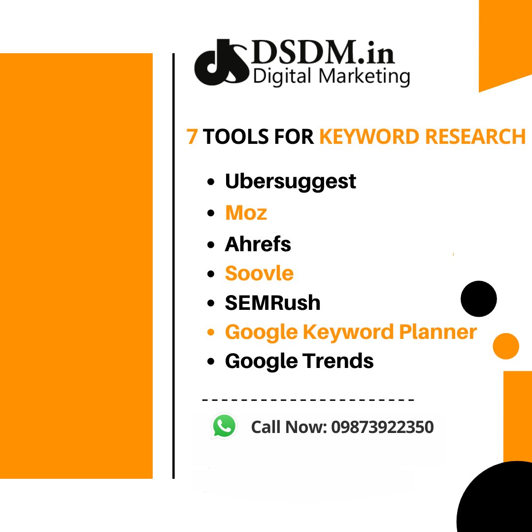 7 tools for keyword research
onlinebusiness #onlinemarketing #onlinemarketingstrategies #onlinemarketingcoach #onlinemarketingtraining #onlinemarketingtip #onlinemarketingbusiness #onlinemarketi  #keywords #keywordresearch #keywordsearch #keywordstrategy #keywordplanner