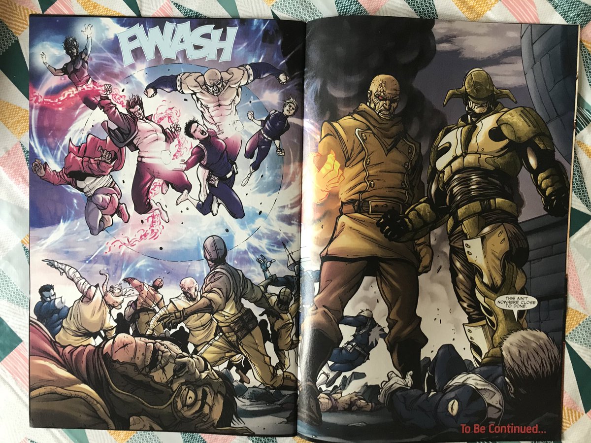 Back to the book in question, we close the first arc out with a bang, the team come up against their first real threat and come out on top, and Fury reveals an ace up his sleeve. Right now this book has everything, it’s dynamic, intriguing, and unraveling at just the right pacez